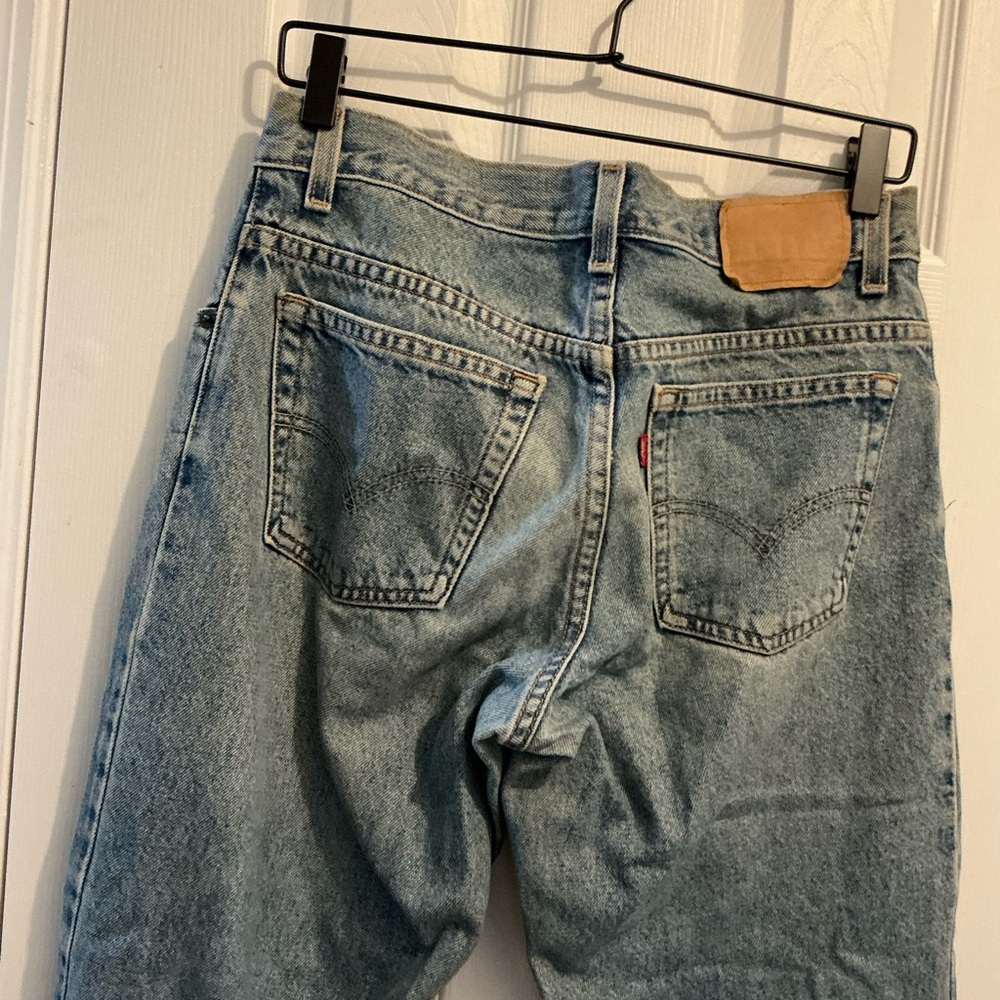 Vintage Classic Blue Denim Jeans - Picture 5 of 8